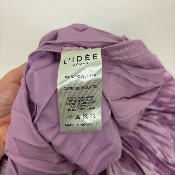 L’IDEE De Luxe Top in Violet Size 8 - Picture 10 of 10